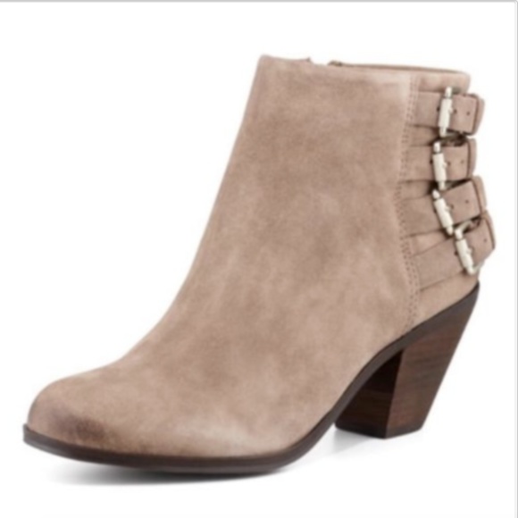 Sam Edelman Shoes - [Sam Edelman] Lucca Suede Ankle Buckle Boots